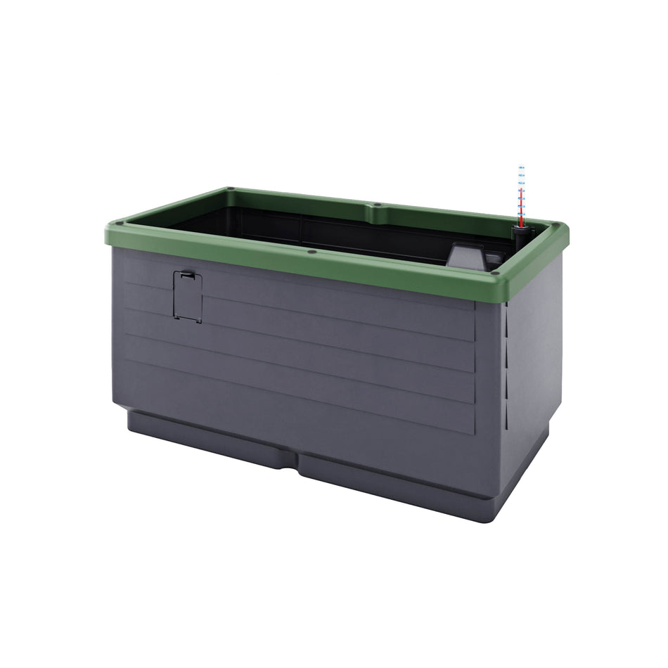 Raised Garden Bed CITY JUNGLE, Watering System, Planter Box 2 x 1.1 x 1.1 ft.