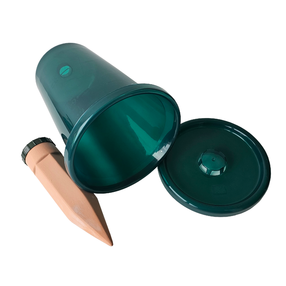 Plant Watering System HYDRO CUP, Clay Spikes with Cup Attachment