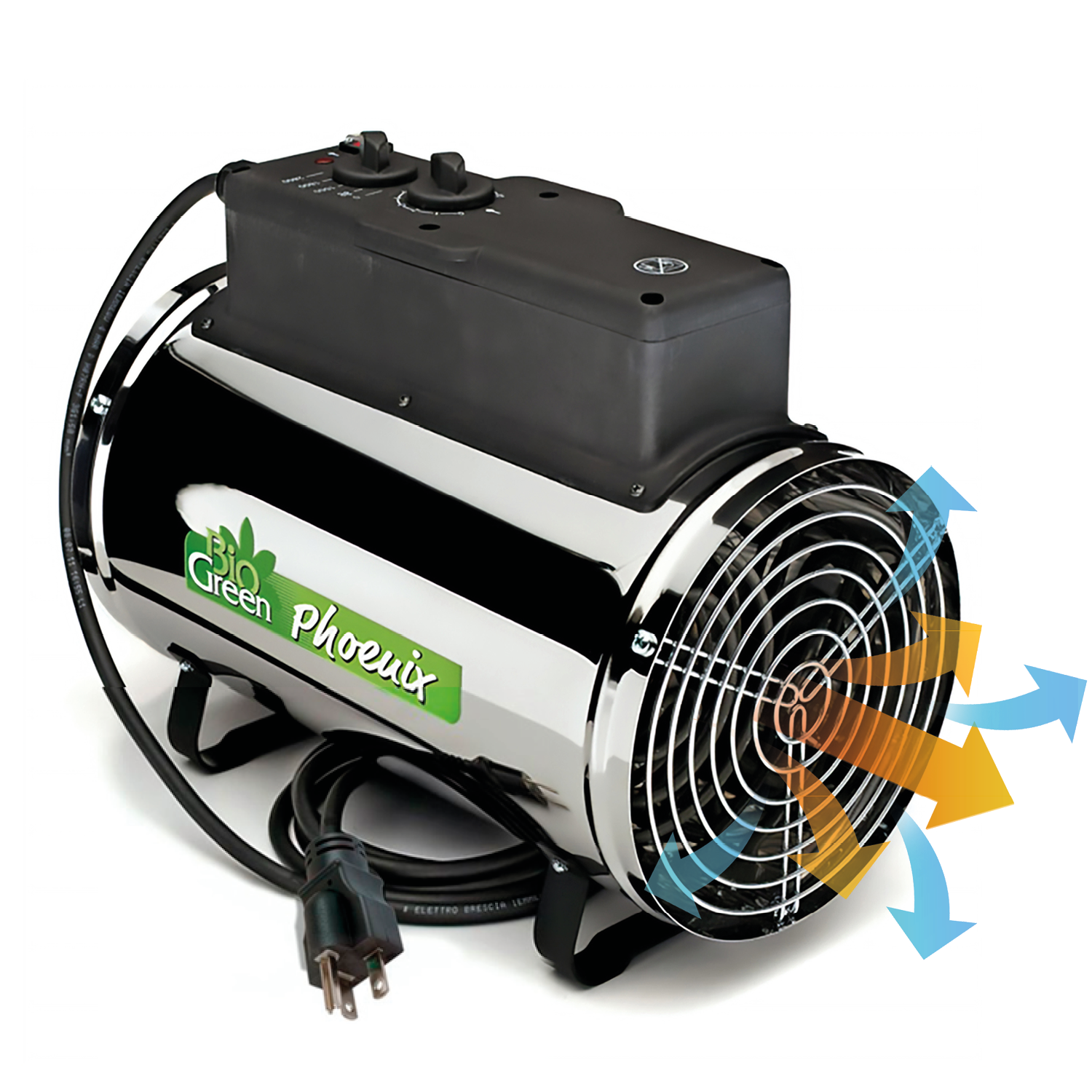 Greenhouse Heater 2800 W / 9554 Btus With Manual Thermostat Greenhouse Heater 2800 W / 9554 Btus With Manual Thermostat