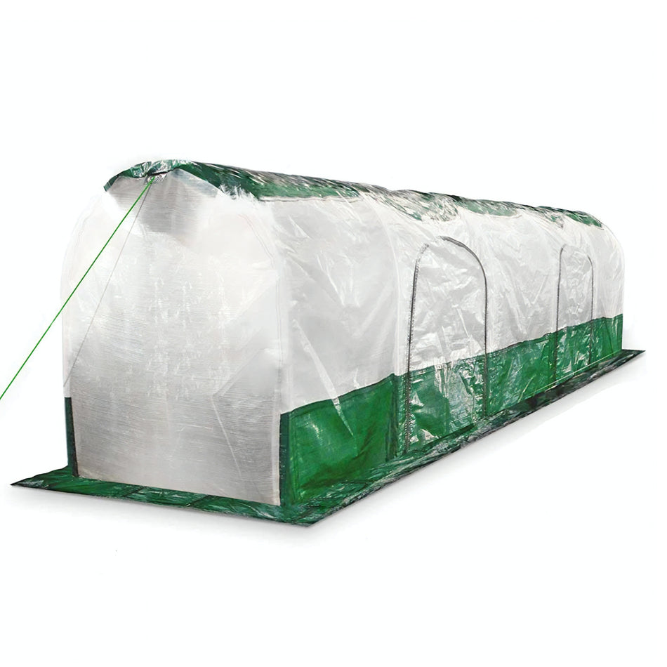 Foil Tunnel SUPERDOME, Protects against Frost & Heat, 118 in with 2 Zippers