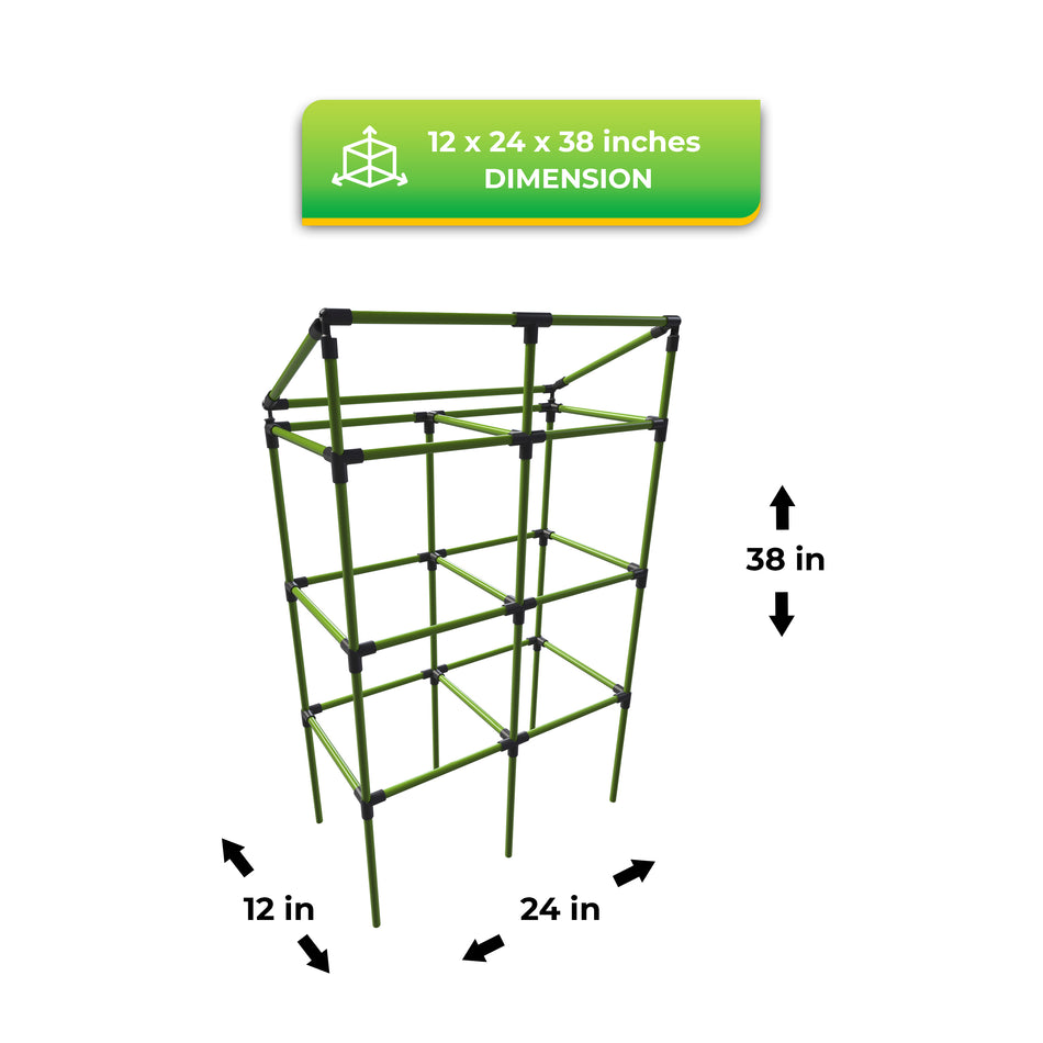 Trellis for Raised Garden Bed with Watering System CITY JUNGLE