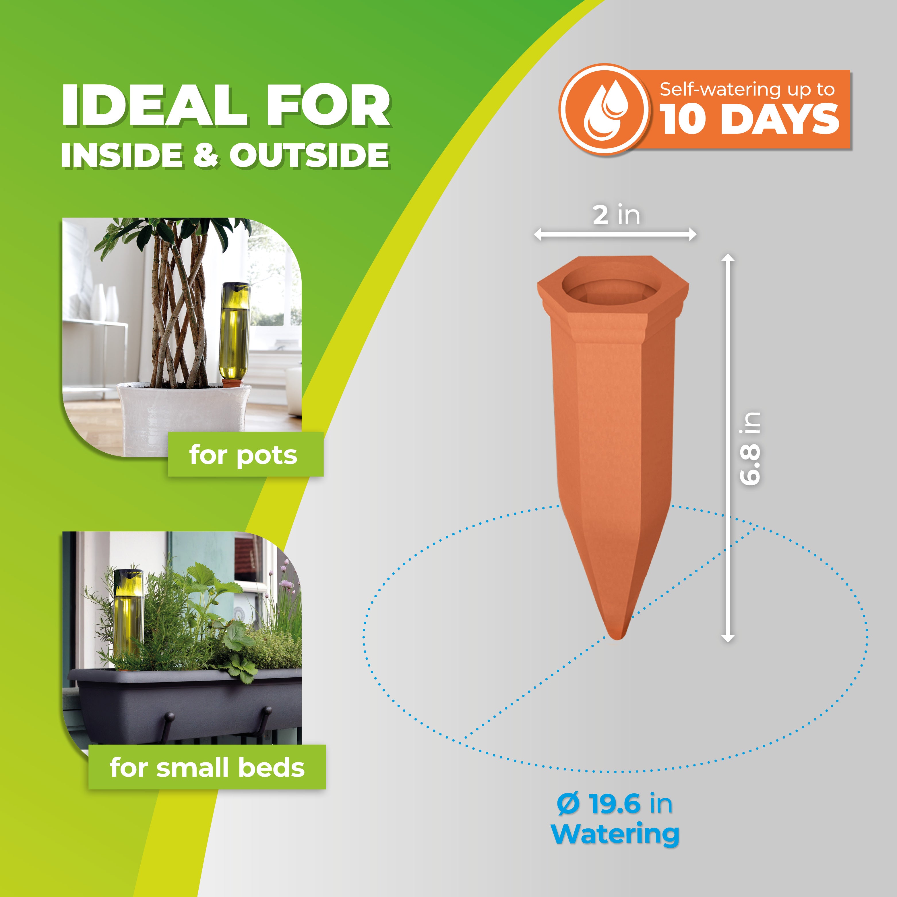 Self Watering Spike for Wine Bottle - 