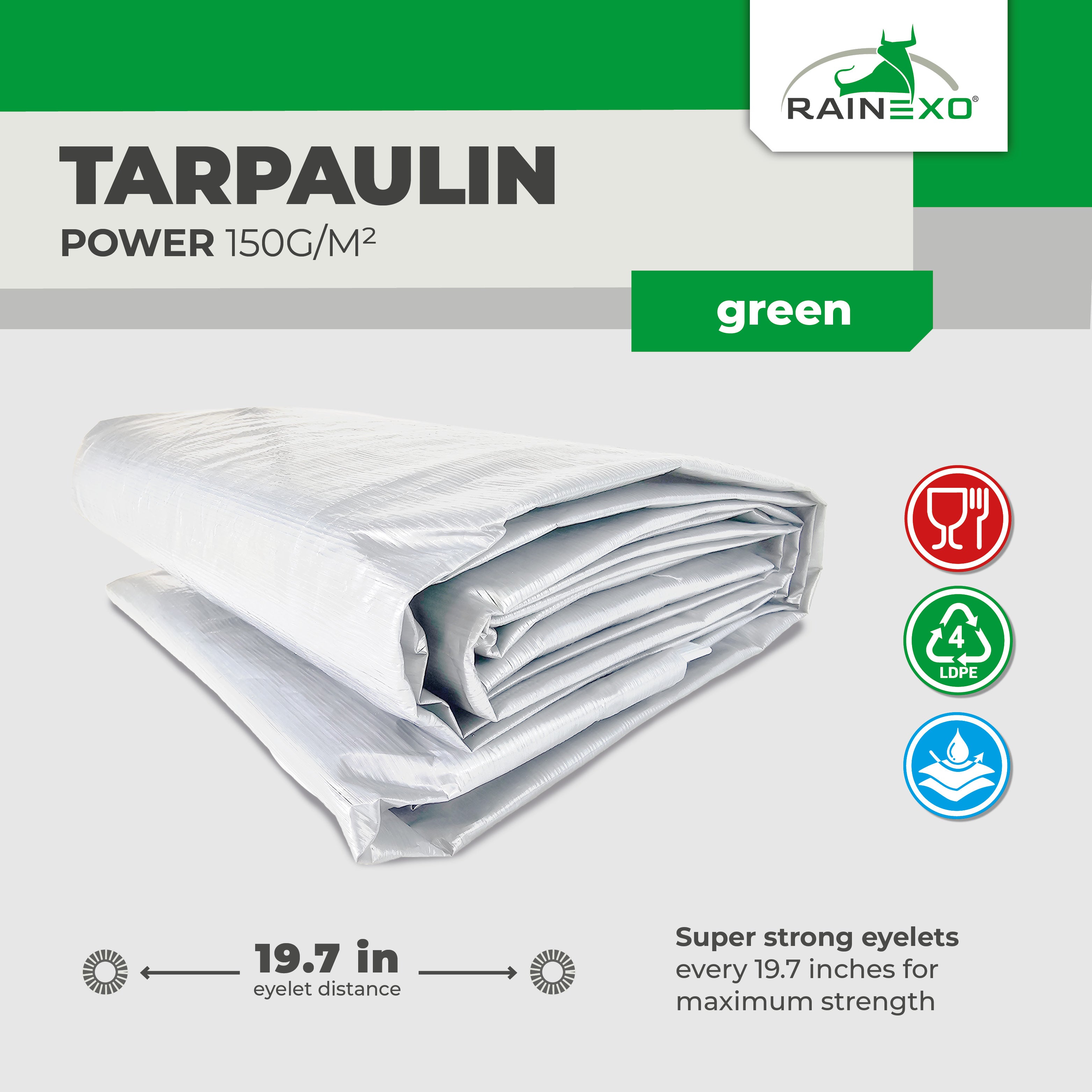 Heavy Duty Translucent Tarp - 