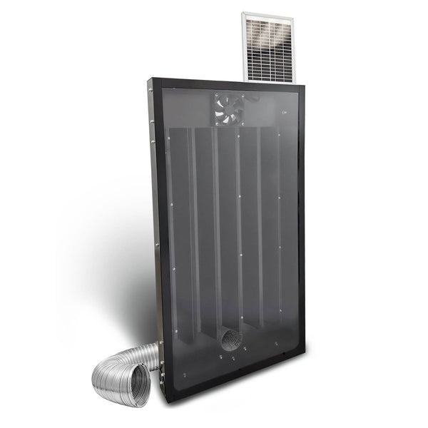 Greenhouse Heater Solar SolAirSave  Heating with Solar Energy, No Electricity Costs